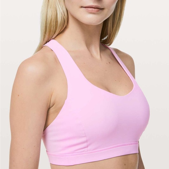 Lululemon Free To Be Serene Bra *C/D cup 🌸 Cherry Blossom Pink - Picture 1 of 10